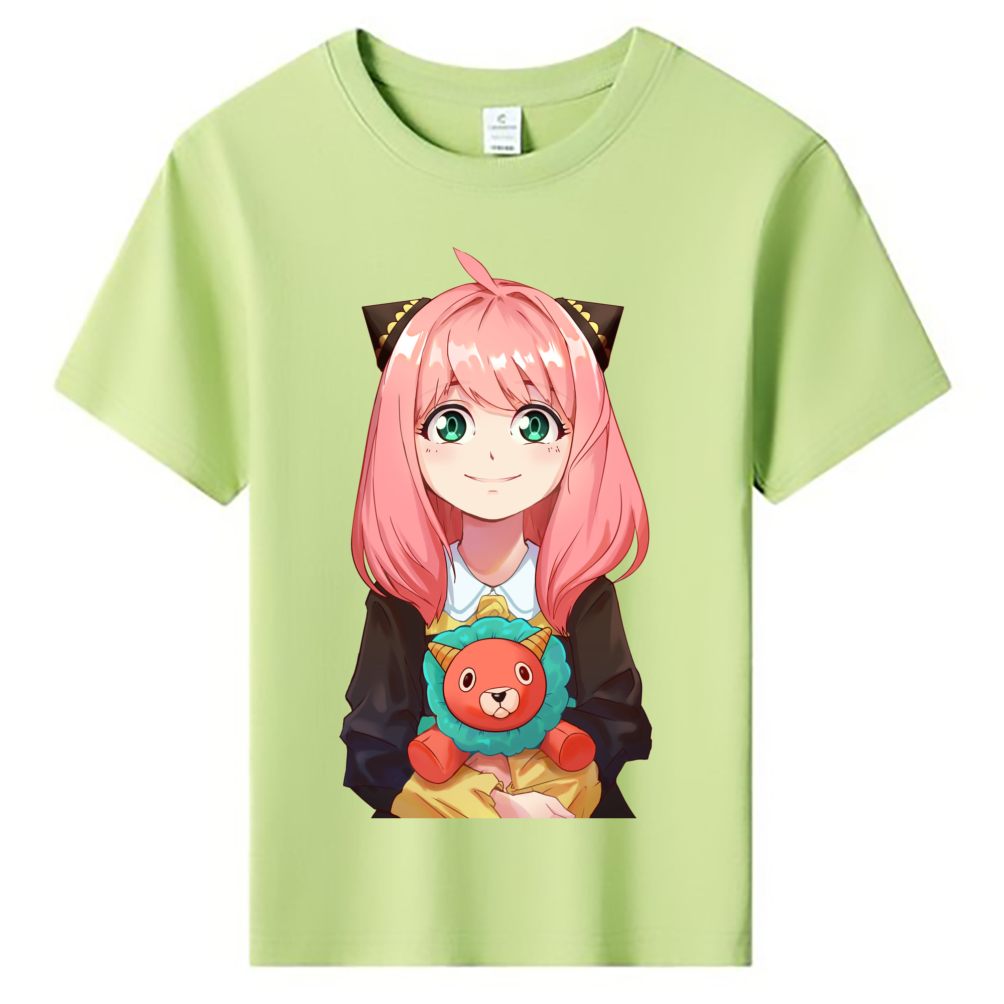 （画像用） SPY×FAMILY间谍家家酒 綿100％キッズTシャツ（フロントプリント）